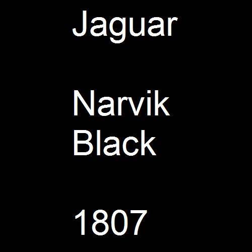 Jaguar, Narvik Black, 1807.